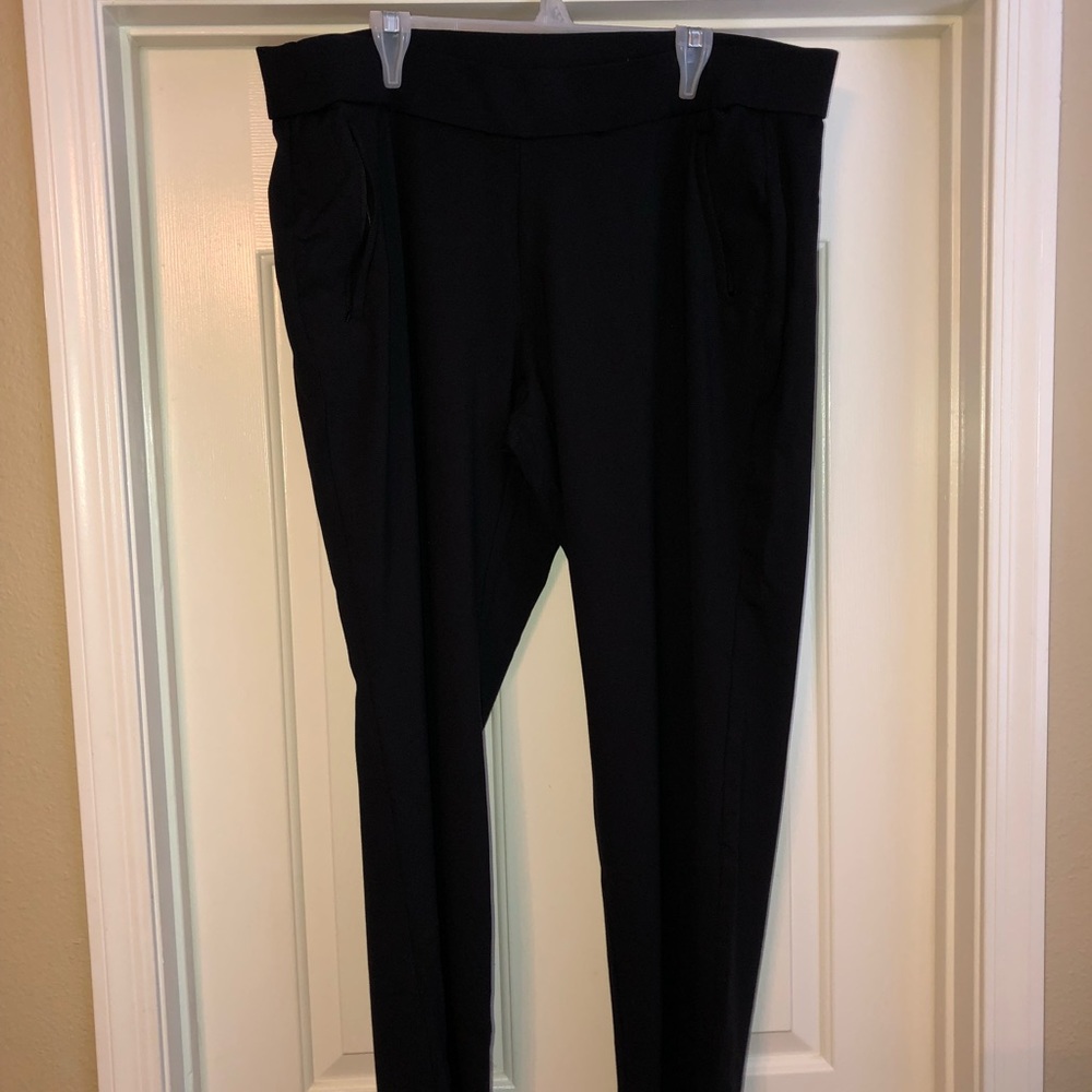 Lane Bryant 22/24 Black Dress Ponte Pants